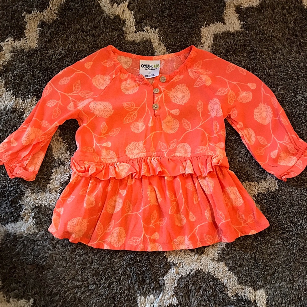 Genuine Kids from OshKosh 4T 3/4 length shirt